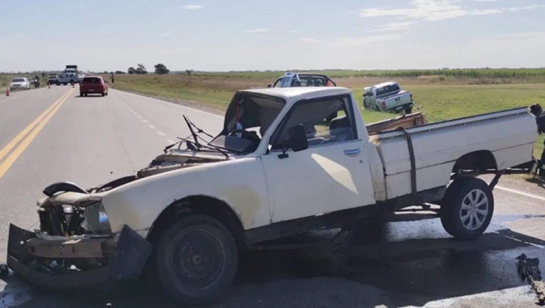 Tr Gico Choque En La Ruta Muri Una Mujer Y El Conductor De La