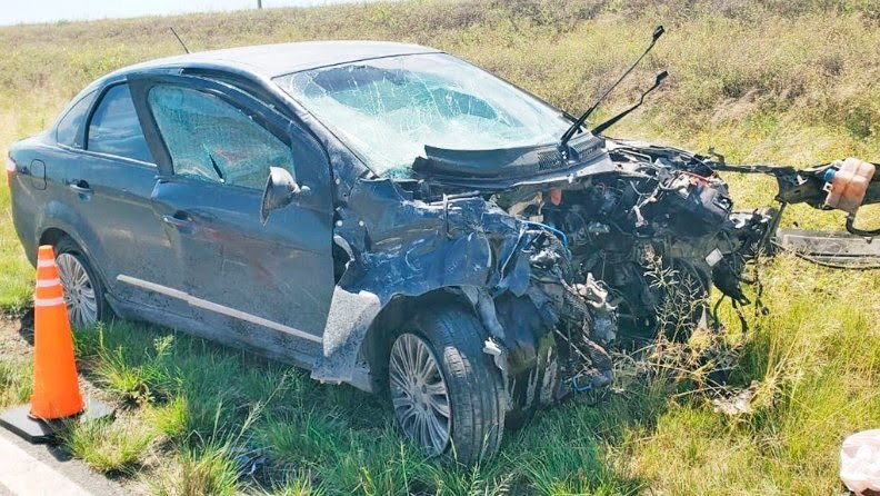 Terrible choque frontal en la ruta 35 dejó un muerto e involucró a una ...