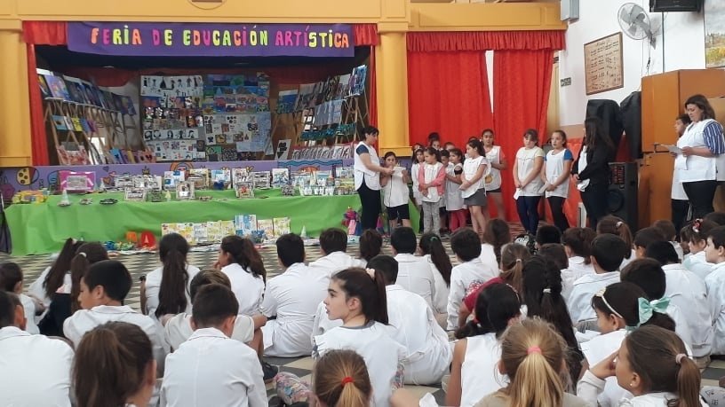 Ing. Luiggi: Presentaron murales y trabajos en la Feria de Educación ...