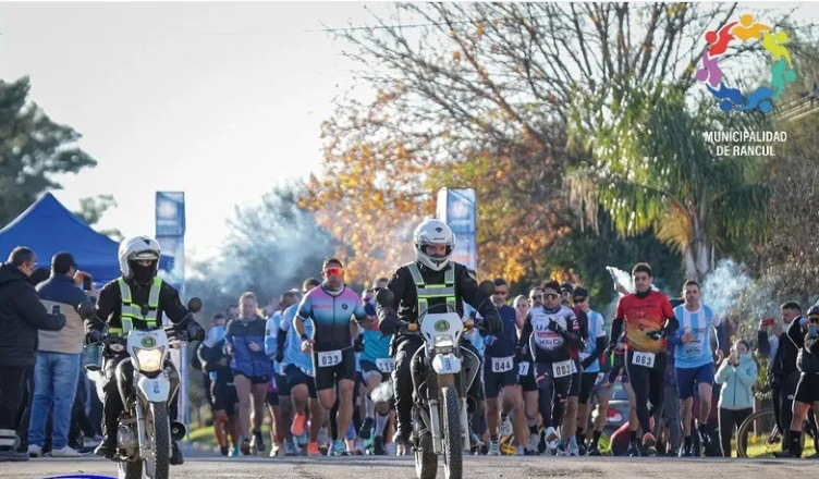 Rancul: Unos 80 deportistas participaron de la 1º edición del Duatlón, organizado por el Municipio y el grupo Tribu Run